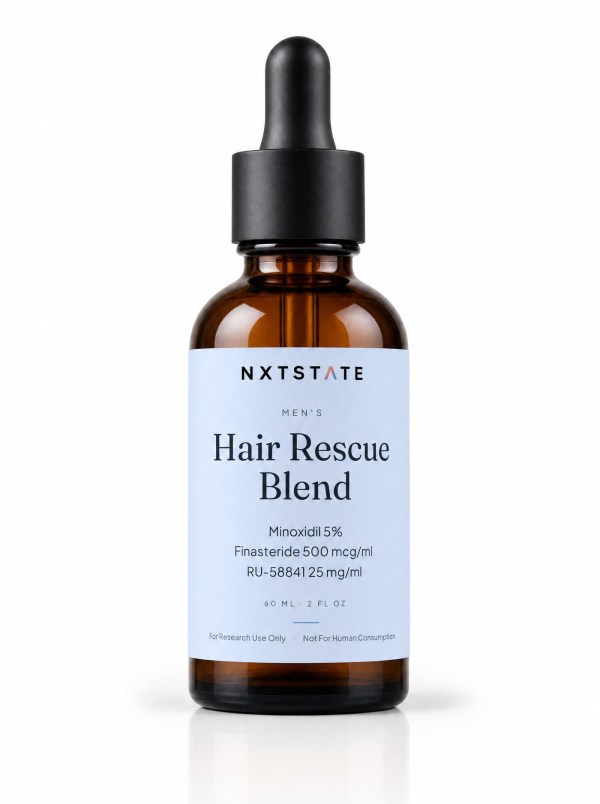 NXTSTATE Men's Hair Rescue Blend topical serum with minoxidil, finasteride and RU-58841