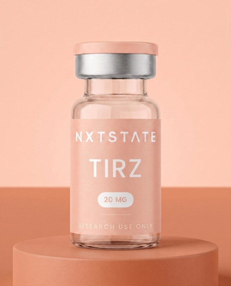 Tirzepatide 20mg vial, NXTSTATE research peptide
