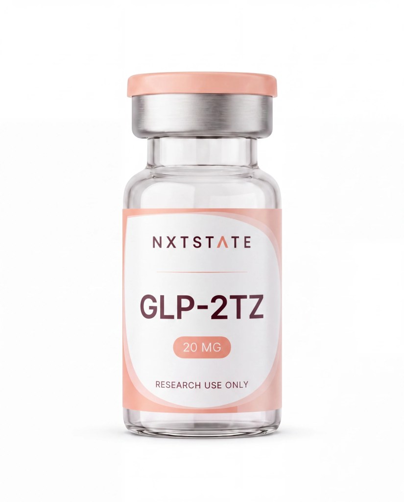 GLP-2TZ 20 mg v10 PDP hero GLP-2TZ 20 mg research peptide