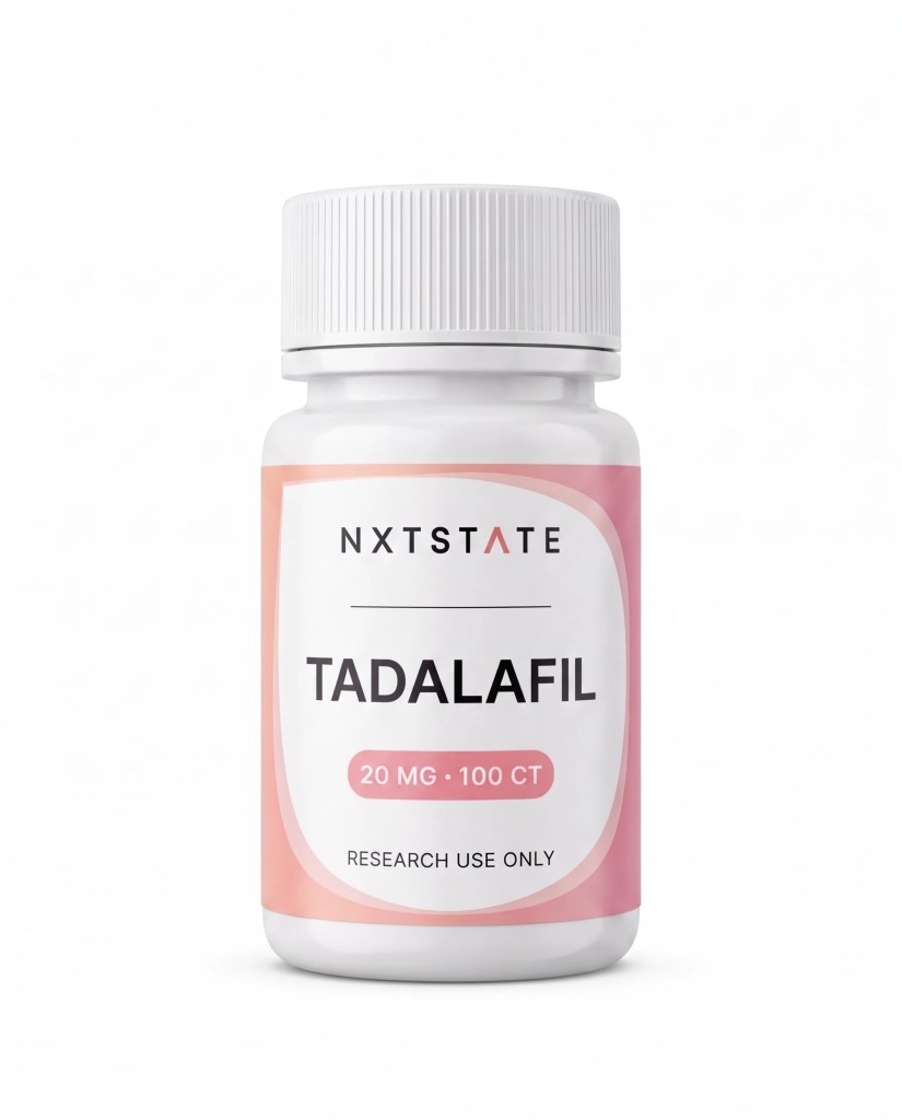 Tadalafil 20 mg 100 ct research tablets